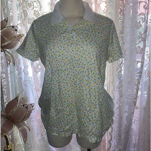 Lemon collared  shirt
